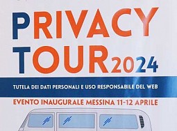 A Messina, il secondo giorno del “Privacy Tour 2024”